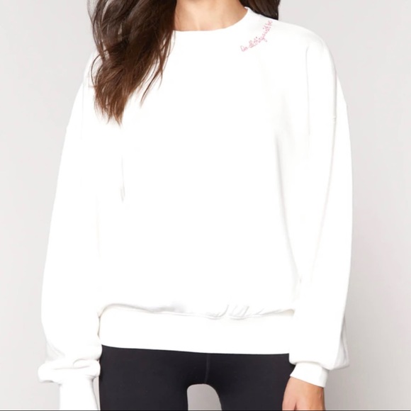 Spiritual Gangster Tops - Spiritual Gangster - Do All Things With Love Hailey Sweatshirt NWOT